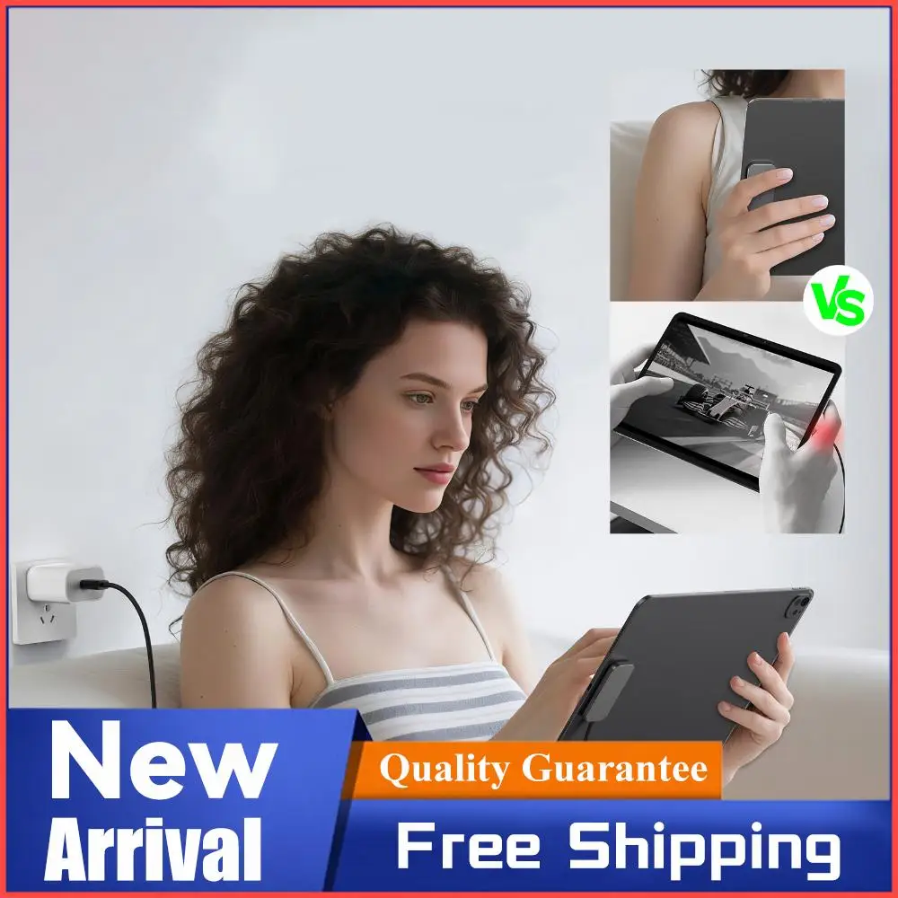 For iPad Pro Magnetic Fast Charging Smart Connector Charger Wireless Charging Pad Charger-Fast Charging Pad with USB-C Cable