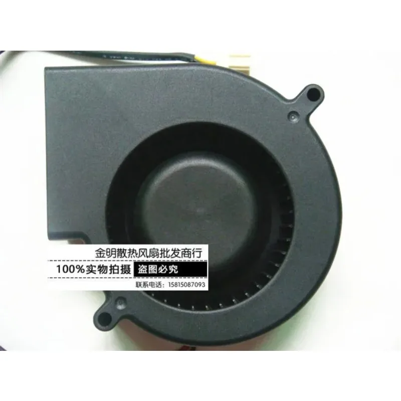Fan Radiator for PMB1297PYB1-AY 12V 8.6W 3-wire Double Ball Turbine Cooling Fan 9CM 9733 97*97*33mm