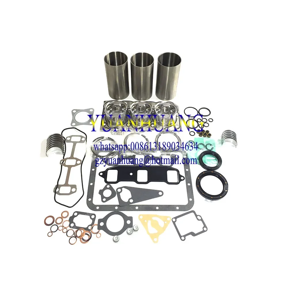 3TNE68  Engine Rebuild Kit  Piston Gasket Set Head    Ring Fits Japan Yanmer Excavator John Deere Tractor