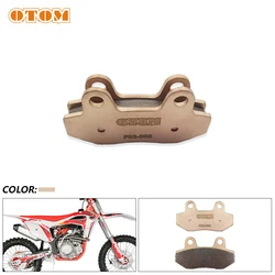 OTOM Motorcycle Front Brake Pads F03 Mountain Bike Copper Sintering Braking Disks For KAYO T4 T6 K6 GUIZUN MX6 Motocross Enduro