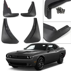For Dodge Challenger 2015 2016 2017 2018 2019 Mudguard Fenders Mud flaps splash Guard Fender Mudguard Mudflap Accessories