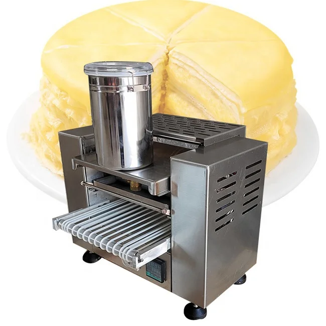 2800W Roast Duck Pie Crust Machine Pancake Machine 220V Thousand Layer Cake Making Machine Spring Roll Skin Forming Equipment