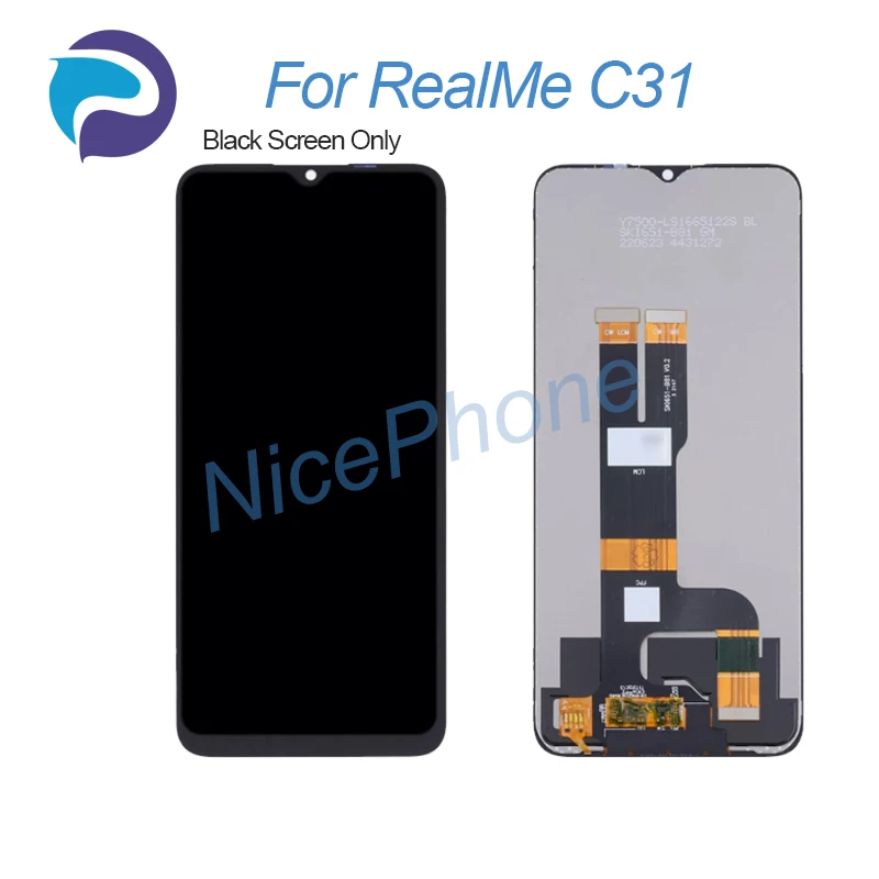 for RealMe C31 LCD Screen + Touch Digitizer Display 1600*720 RMX3501 C31 LCD Screen display