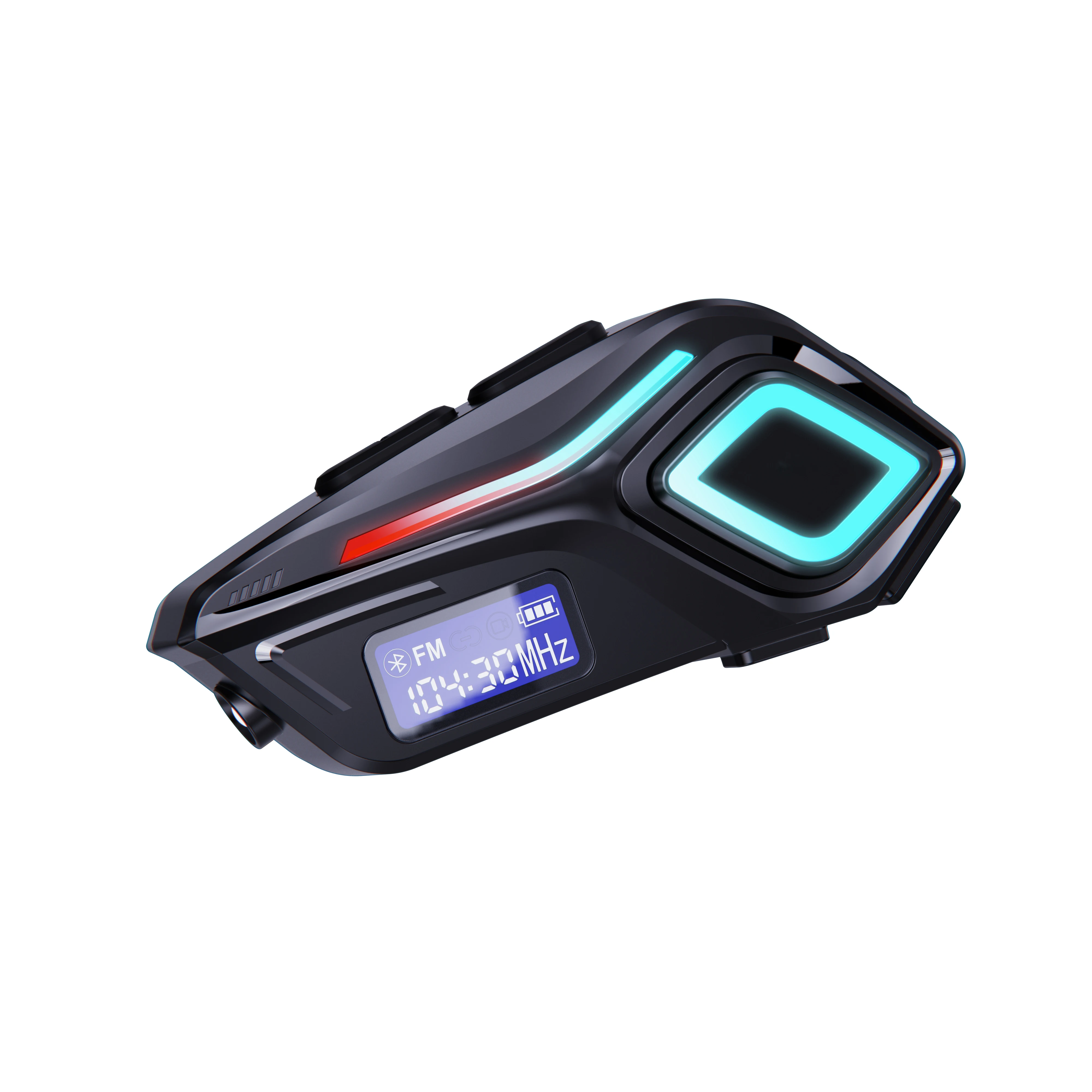 

K08 Bluetooth-гарнитура для мотоциклетного шлема, аккумулятор 800 мАч, FM-радио, время воспроизведения 40 часов, звук HD, высококачественный звук для езды на открытом воздухе