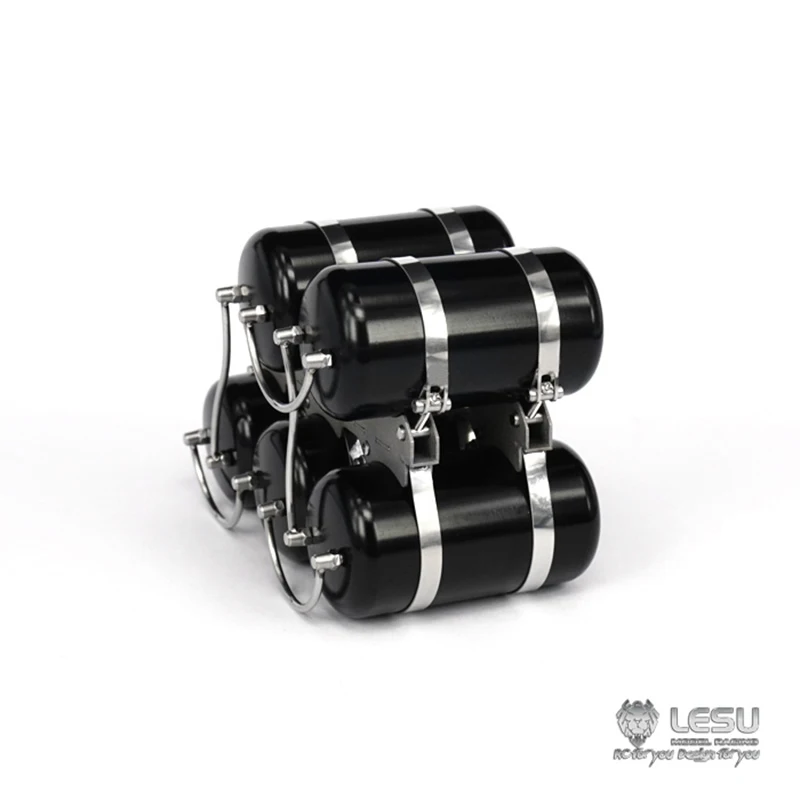 LESU G-6120 1/14 Modello di Camion Simulazione Metallo Serbatoio del Gas Accessori Tamiya Camion di Trazione Camion di Fango Modifica di Aggiornamento o FAI DA TE