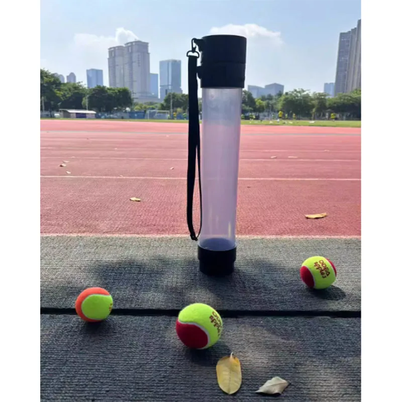 56 to 109cm Tennis Ball Pickleball Pick up Tube Retractable Ball Picker with Handles can Fit 15 balls Collapsible Easy to Carry