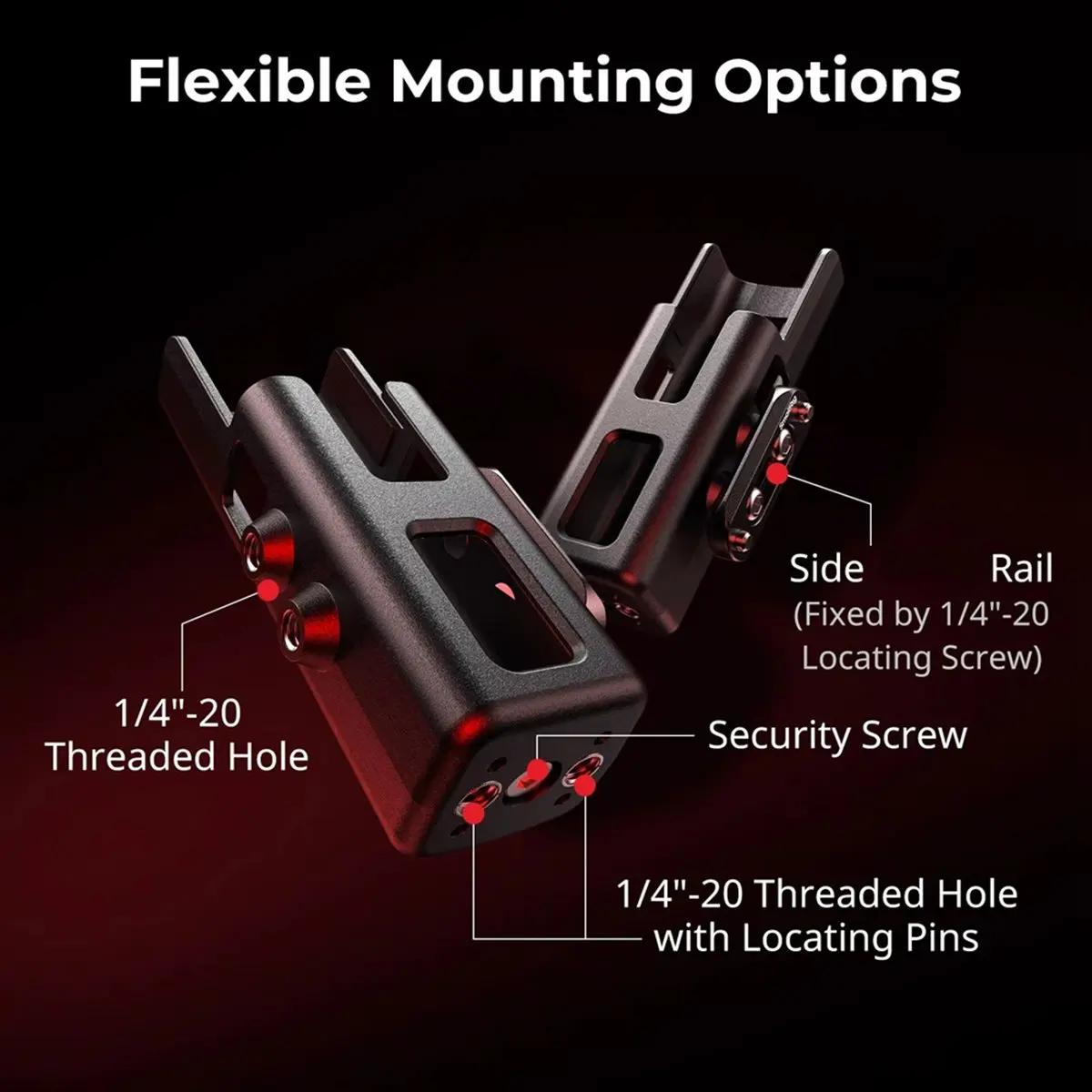 New Extended Cage for Pocket 3 Protective Adapter Cage with Mount for NATO Rails, Handles, Magic Arms 5117