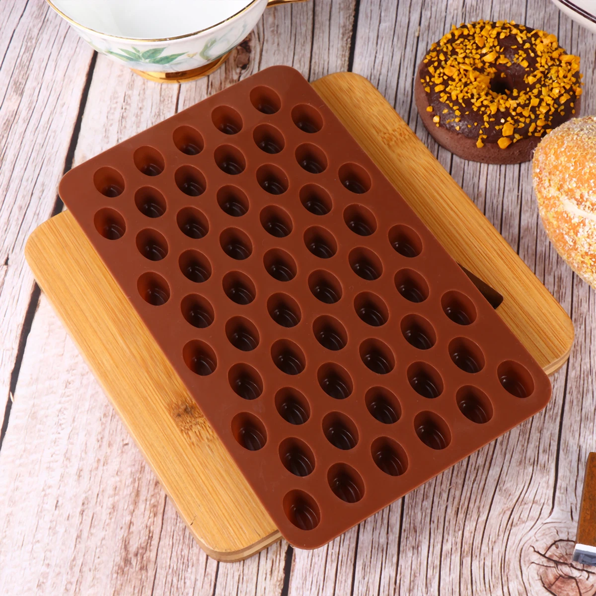 

2 PCS Coffee Bean Mold Cake Molds for Baking Shapes Chocolate Silicone Mould Cakes Number