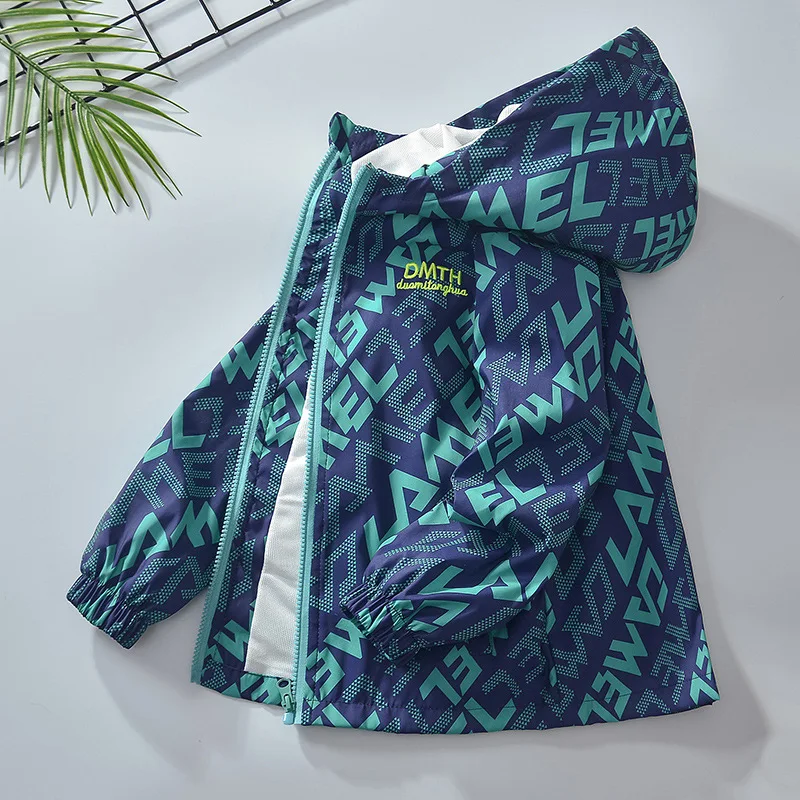 

Boy's coat during the spring and autumn 2023 children new male baby western style spring jacket children's wear spring clothes