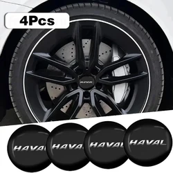 4Pcs 56mm Car Wheel Hub Caps Cover Rim Sticker Reflective Badge For Haval Jolion H1 H6 H2 H9 F7X F7 Dargo H2S M6 H3 H4 H5 H7 H8