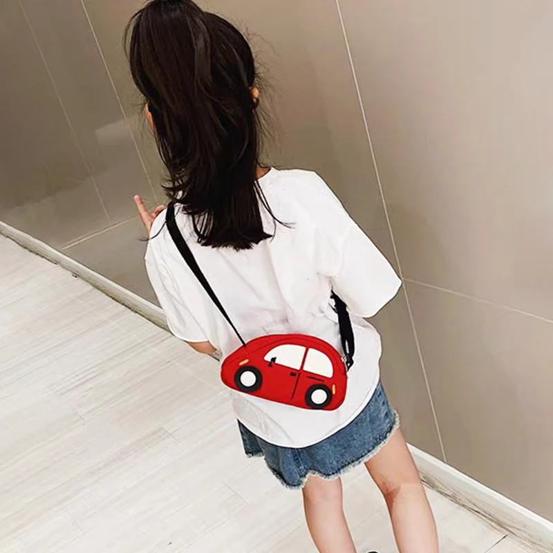 Cartoon Children Bags Cute Car Boy Girl Travel Mini Snack Messenger Bags Kids Crossbody Bags Fashion Shoulder Bags image 2