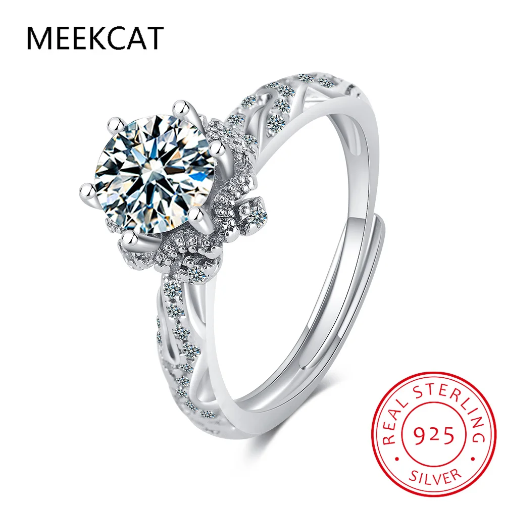 D Vvs Moissanite Ri…