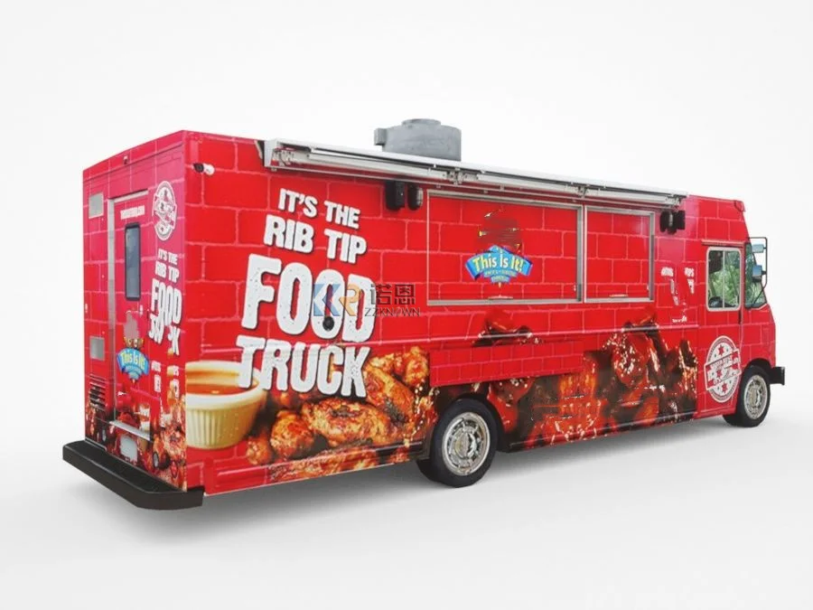 Food Catering Fully Equipped Taco Truck Mobile Kitchen Pizza Coffee Cart BBQ Trailers Cheap Mobile Food Truck