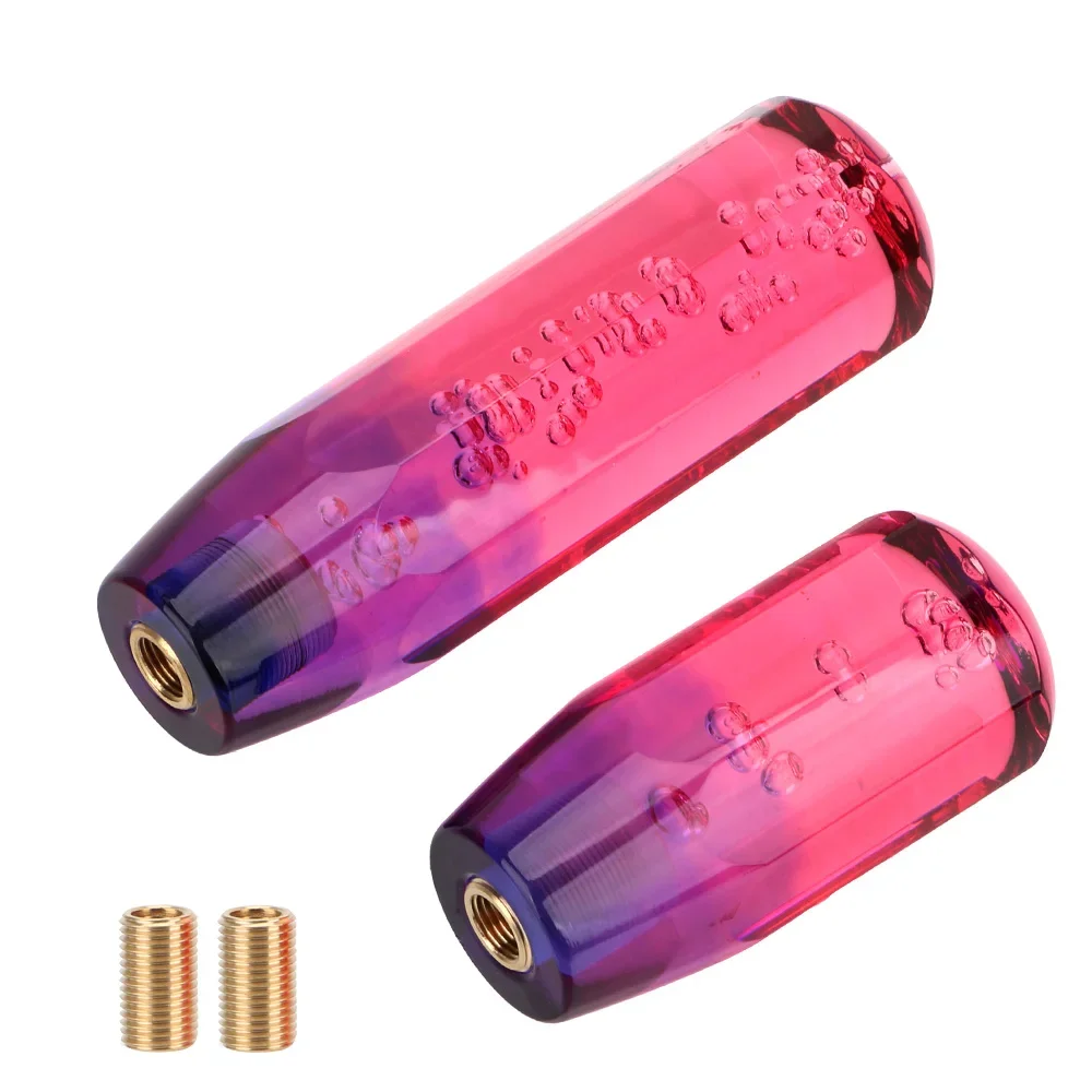 

10/15 см универсальная автомобильная ручка переключения передач, ручка переключения передач, кристаллический прозрачный пузырь, внутренняя часть, ручная коробка передач