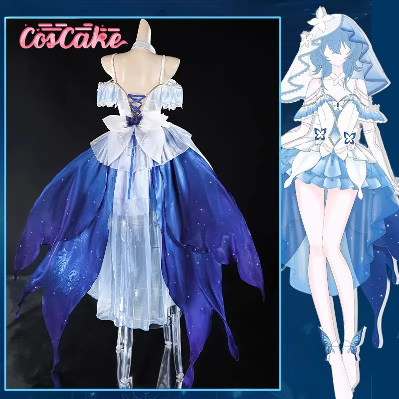

Game Cosplay Series: Wuthering Waves The Shorekeeper Cosplay fan creation elegant Costume full set Cakecos