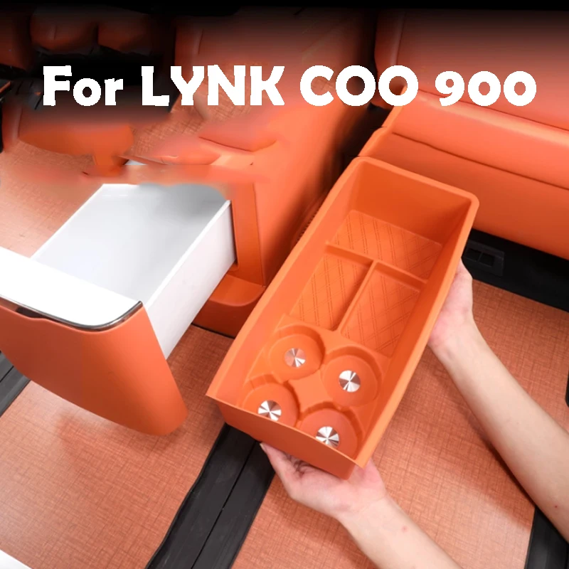 

Для LYNK CO 900 2025 2026, держатель для чашки для холодильника, противоскользящая защитная накладка, детали для модификации интерьера