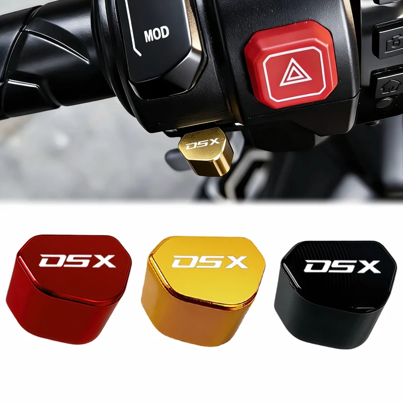 Motorcycle turn signal switch button turn key cap For Loncin Voge DS525X DS625X DS900X 900DSX 625DSX 525DSX DSX 900 625 CNC