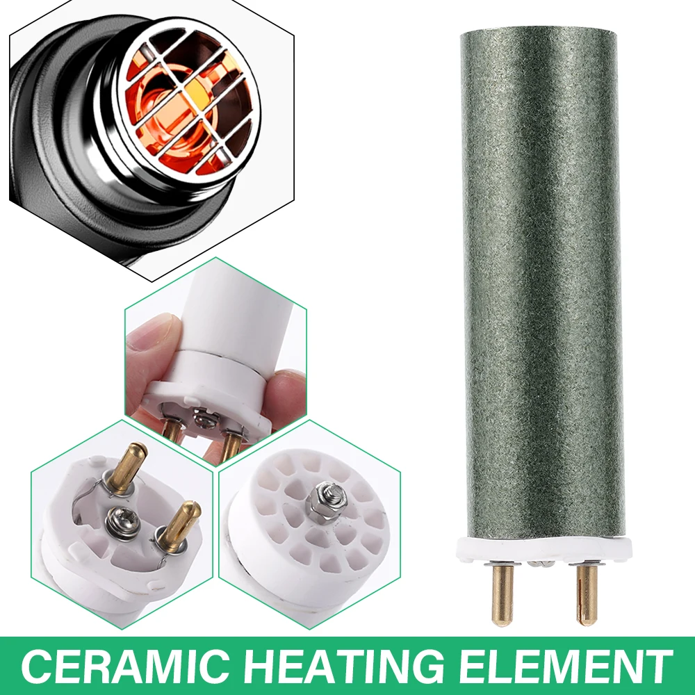 1500W Ceramic Heating Core High-Temperature Alloy Resistance Wire Work Efficiently Plastic Welding Torch Replacement Accessories