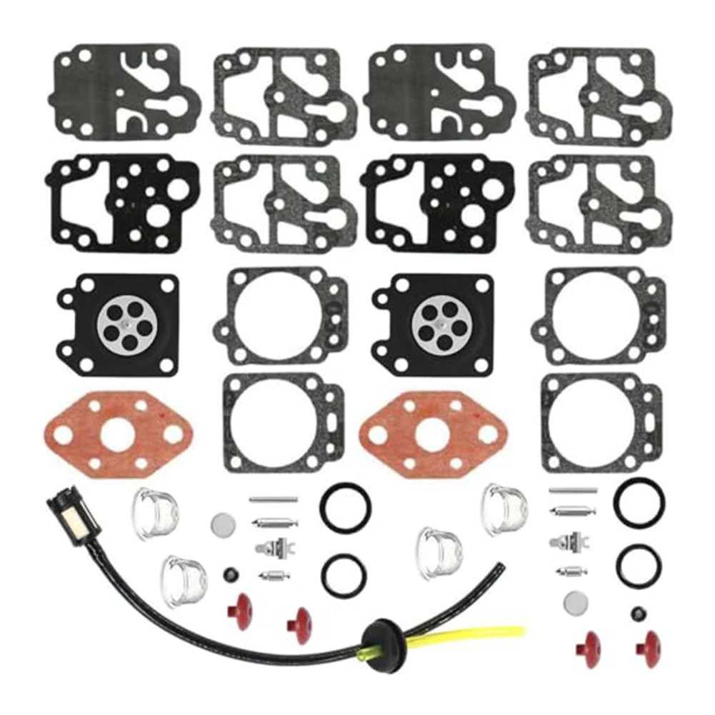 1 set 753-1225 Kit di ricostruzione per tosaerba di riparazione carburatore per K20-WYL GX22 GX31 Accessori per utensili elettrici da giardino ﻿