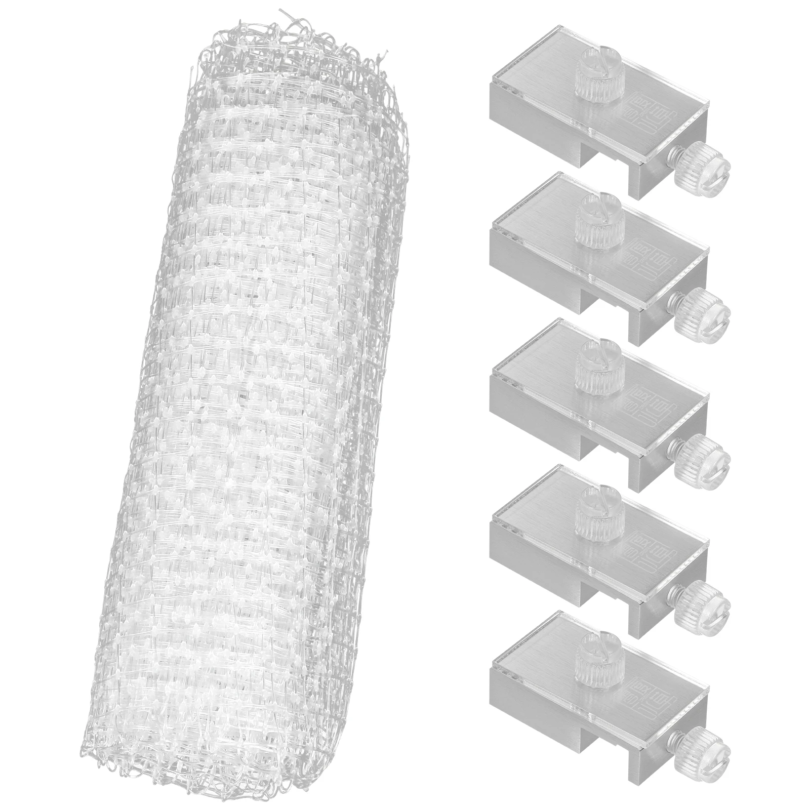 

Fish Tank Anti-escaping Size Adjustable Escape Proof Mesh Cover Terrarium Pet Supplies Aquarium Accessory Random Style