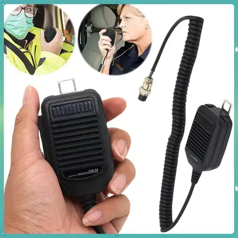 1 PC HM-36 Hand Speaker Mic Microphone 8 Pin Handheld Speaker Microphone for ICOM IC-718 IC-78 IC-765 IC-761 IC-7200