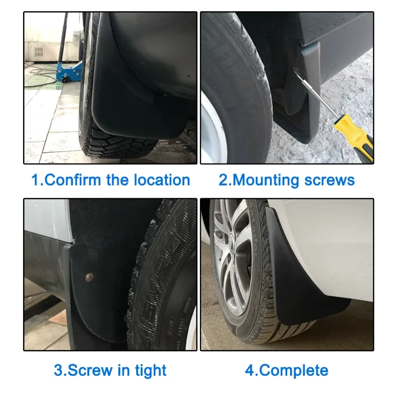Car Front and Rear Wheel Special Fender Splash Retroper For 2021 Geely Vision X6 PRO GEELY VISION X6 PRO