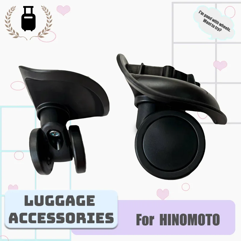 

For HINOMOTO HWVC501 Luggage Wheel Replacement Set - Durable Swivel Wheels Universal Fit for Most Carry-On and Checked Luggage