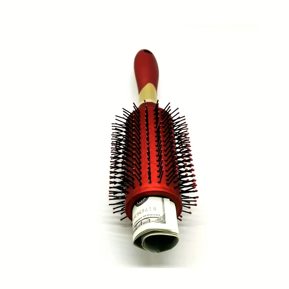 Hair Brush Shape Hidden-Storage Box, Travel In Style With The Charmonic Hair Brush Comb Diversion Stash Safe