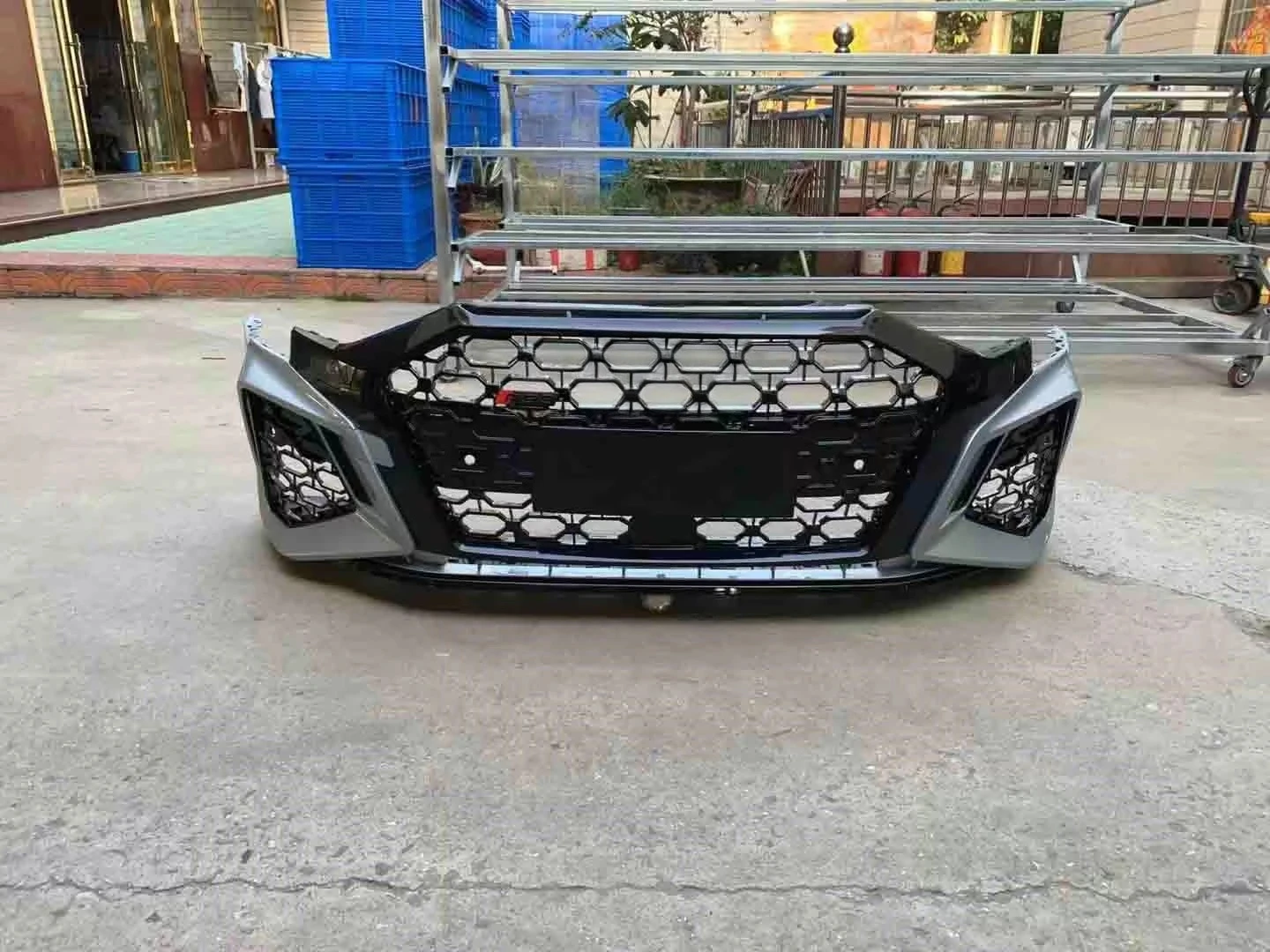 

RS3-style ABS material front bumper grille for A3 S3