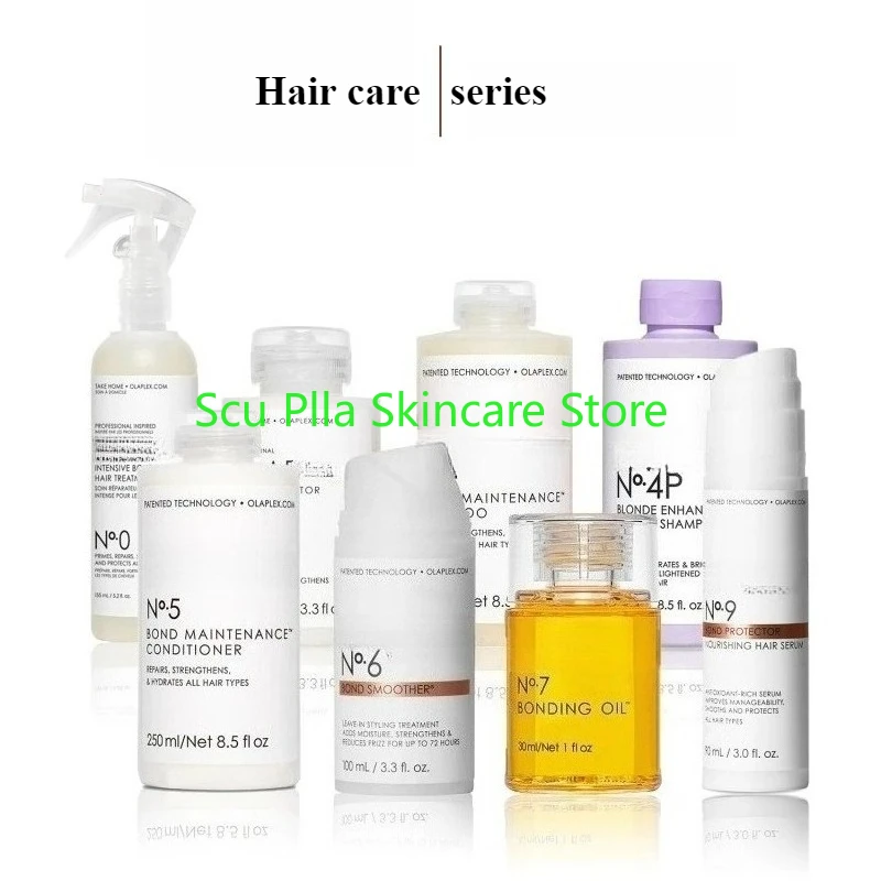 

Hair Care Series NO.3 NO.4 NO.5 NO.6 NO.7 Intensive Bond Hair Perfector Shampoo Conditioner Bond Smoother Oil Essential Set