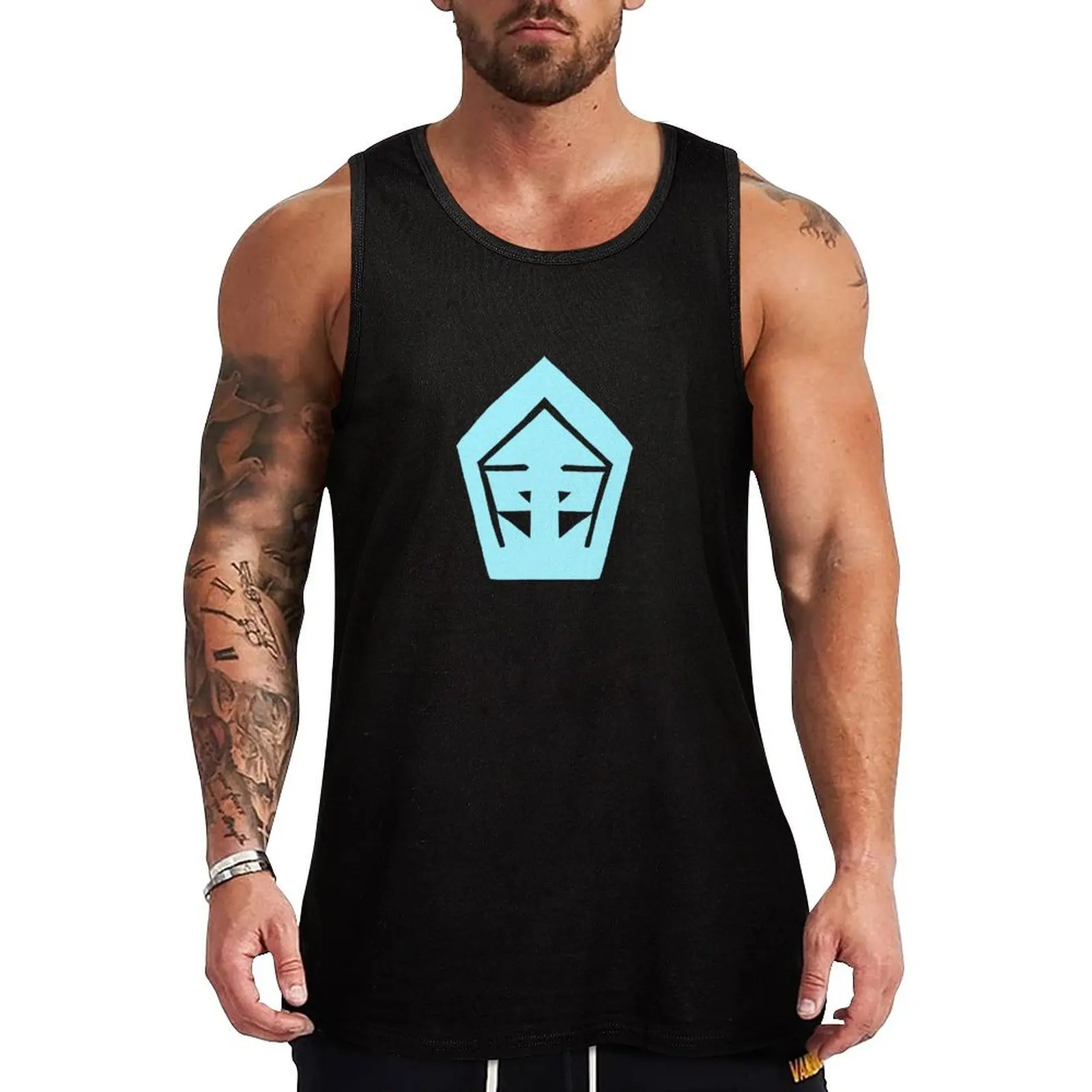 Adaman/Diamond Clan Logo (Réplica de Cosplay PLA PKMN) Camiseta Regata Respirável e Elástica, Camisa Confortável e Flexível