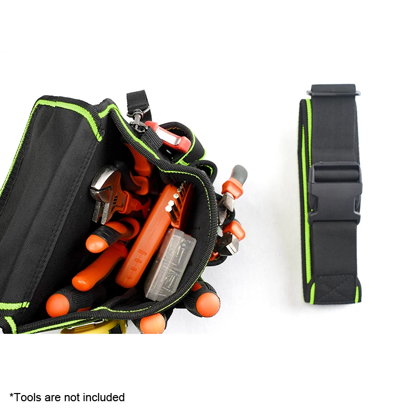 Jakah Electrician Toolkit Thickened Canvas Multifunctional Air Conditioning Repair Kit Tool Waist Bag HL110