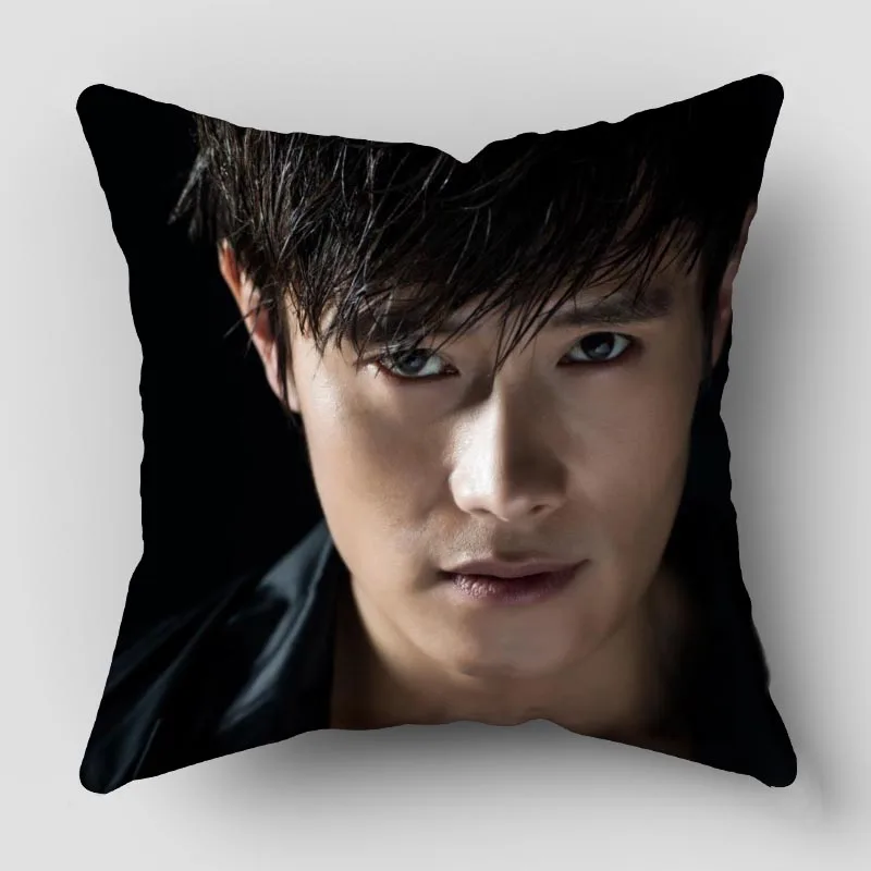 Musife Lee Byung Hun Pillowcase Art Square Zippered Pillow Cover 35*35,40*40,45*45cm wholesale