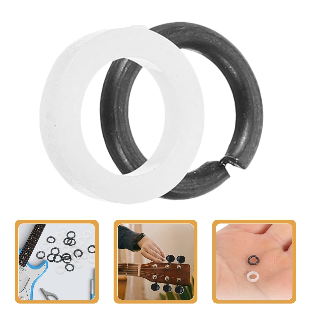 

20 Pairs Guitar Tuner Handle Replaceable Peg Gasket Accessory Washer Durable Hard Professional Guitar Parts Accessories