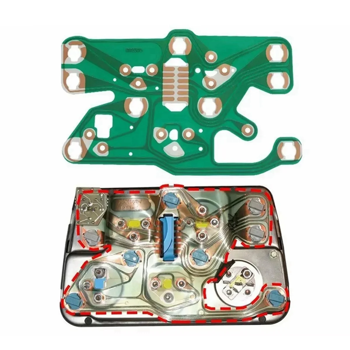 AT77 Car Printed Circuit Board for Chevrolet Corvette C3 1977-1982 Gauge Cluster 602505 Replacement