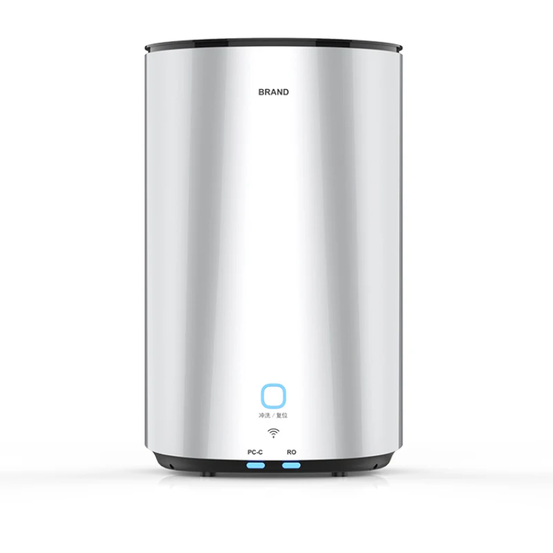 مبرد فلتر المياه المنزلي ونظام السخان تحت الحوض لتنقية المياه بالتناضح العكسي مع صنبور