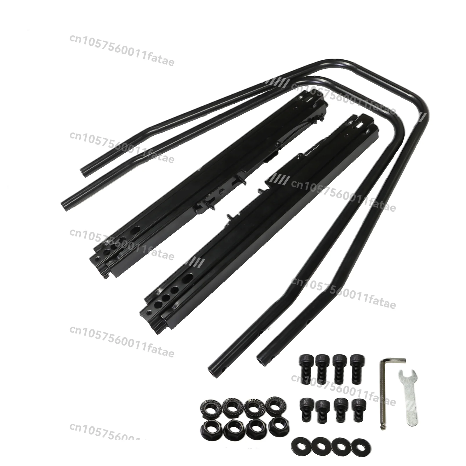 

Racing Seat Adjustable Reinforced Thickened Double Slide Rail with Tie Rod