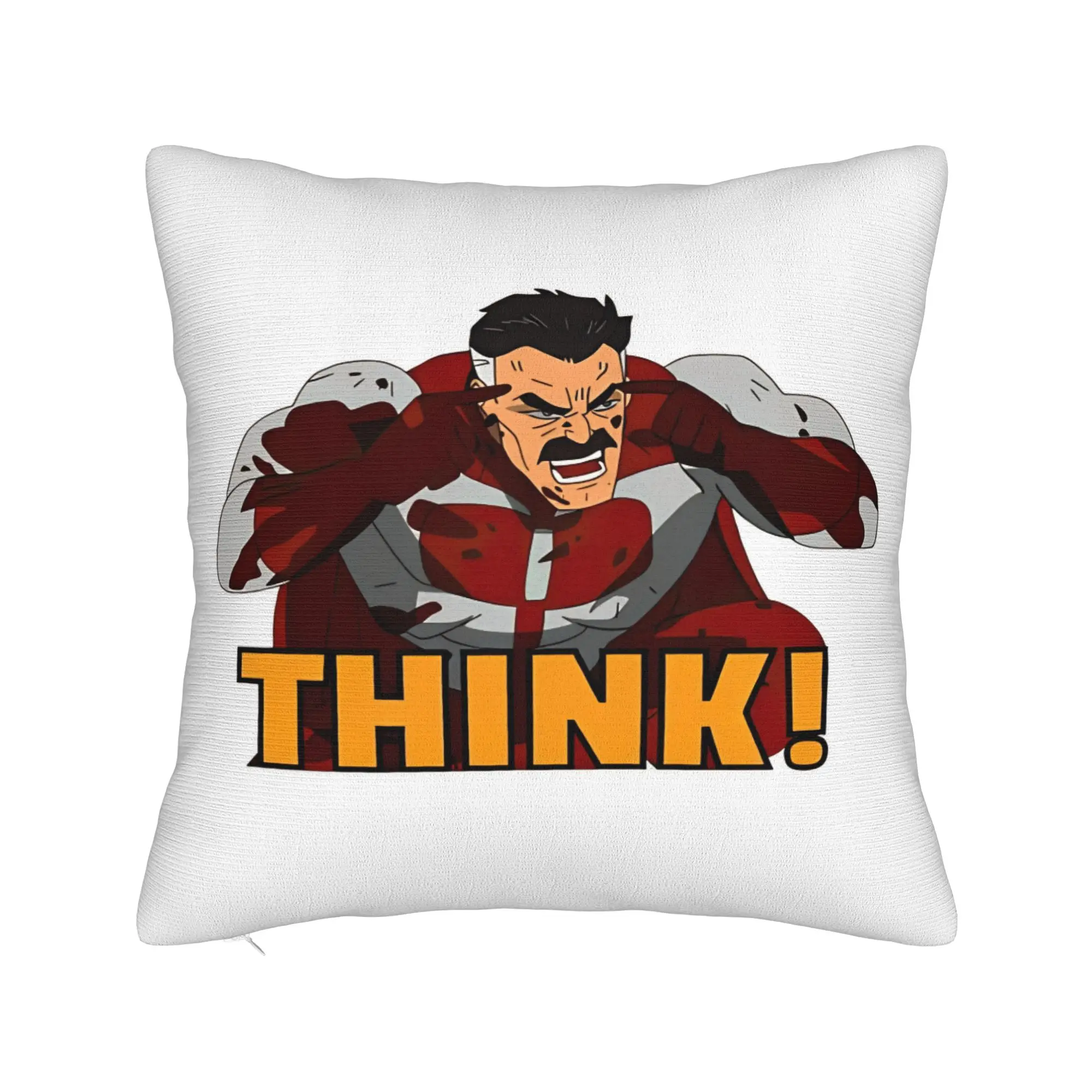 Pillow Case Comic I-Invincible Hero Omni Man Graphic  Pillow Cover For Couch Sofa Bedroom Novelty Pillowcases