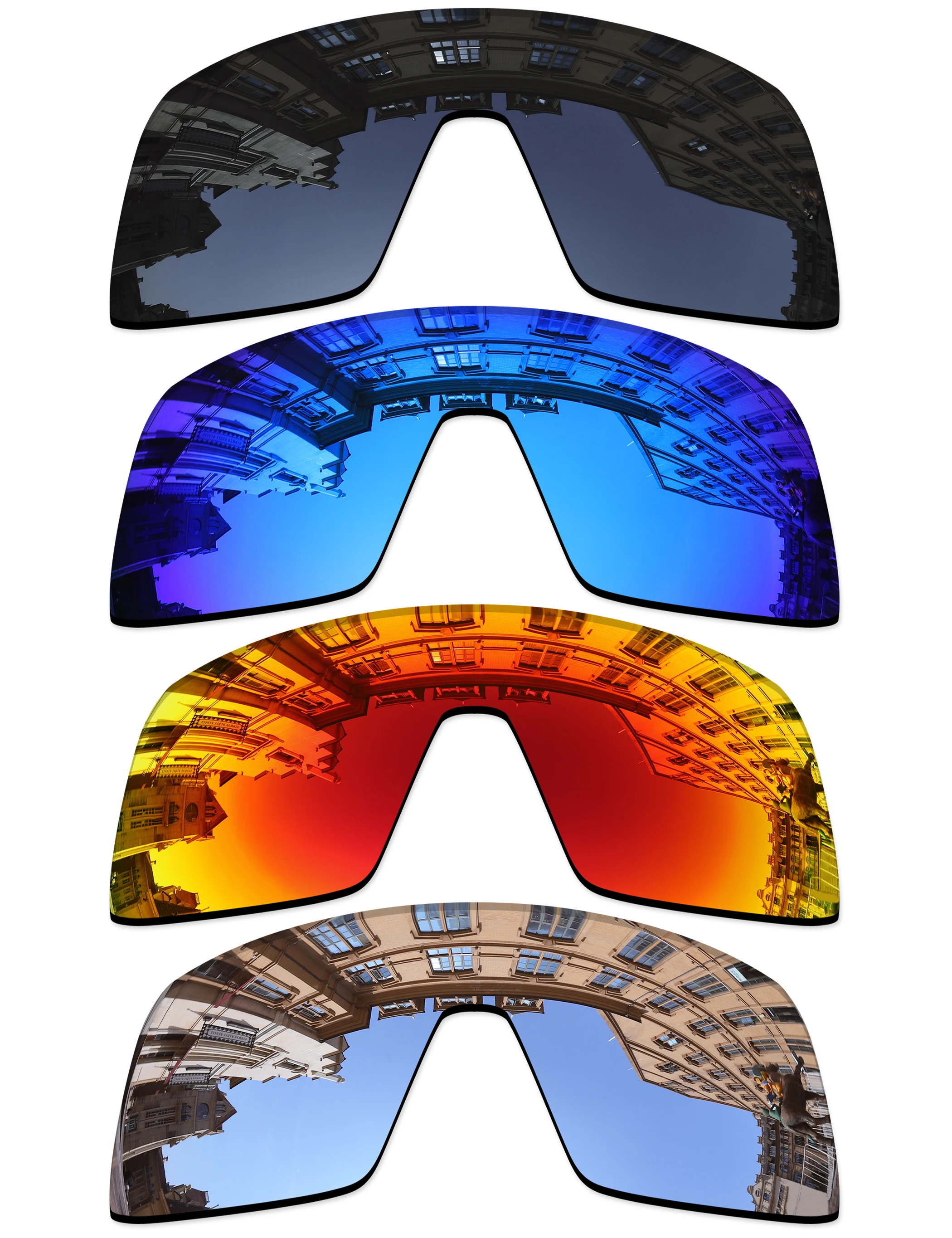 Aaaxopticflow 20+ Color Choices Polarized Replacement Lenses for Oakley Sutro OO9406 Frame
