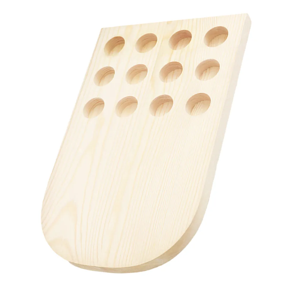 

Essential Oil Bottle Display Rack Sturdy Multi Slot Organizer Smooth Surface Perfect for Home Massage Salon Storage Essential