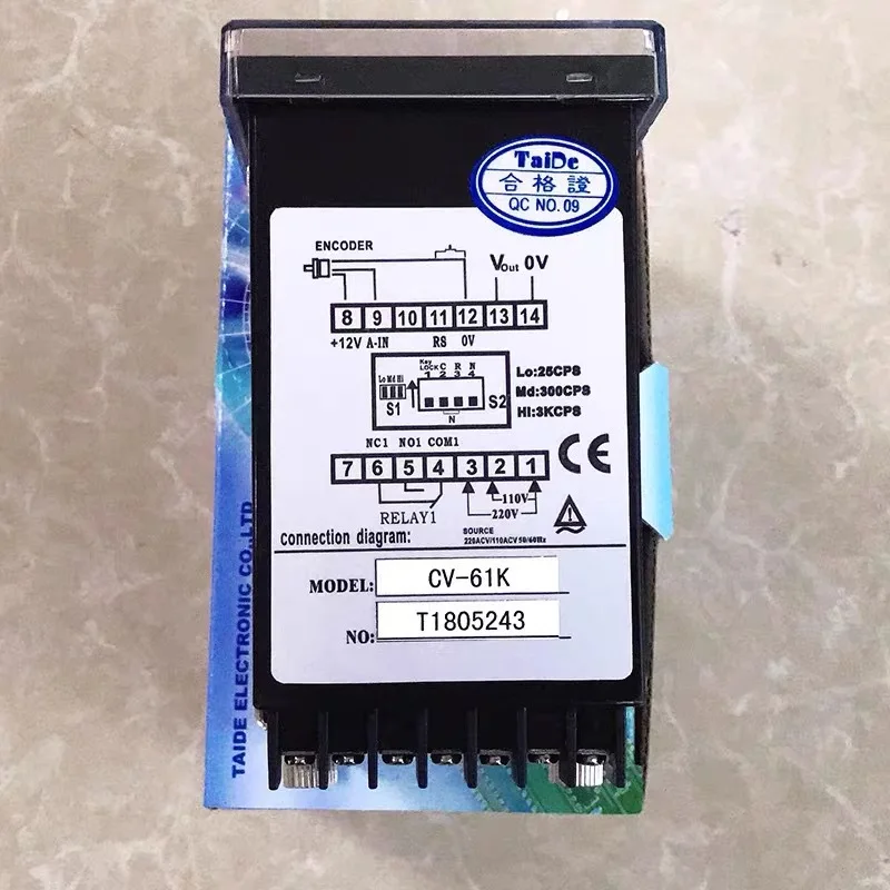 2025 Taiwan TAIDE Counter SC-61KE.SC -62KE With Analog Output Quality Assurance One Year Spot