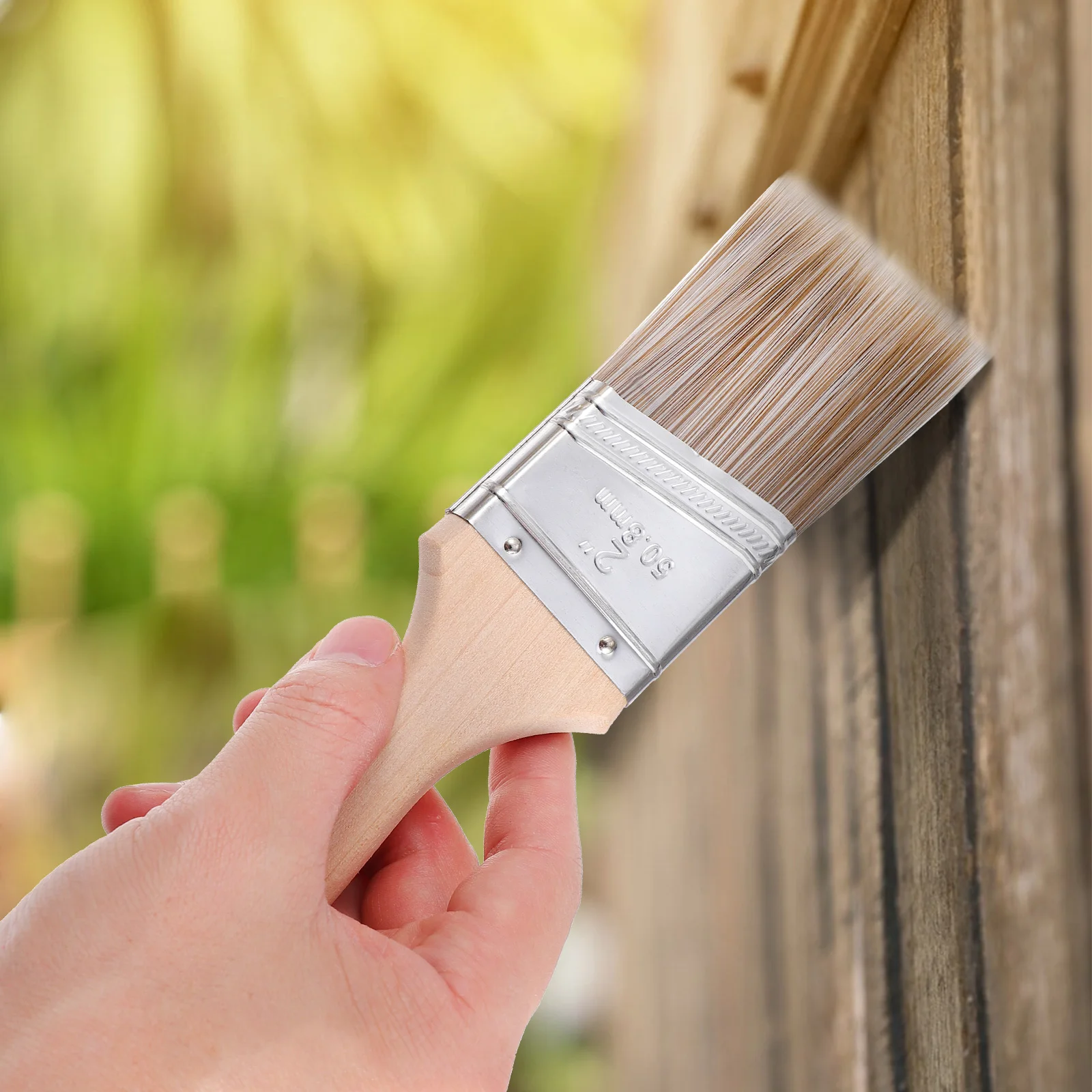 

5pcs Paint Brush Set Oil Brushes Large Natural Wooden Kids Drawing Art Craft Painting Tools Flat Brushes Set Art Supplies