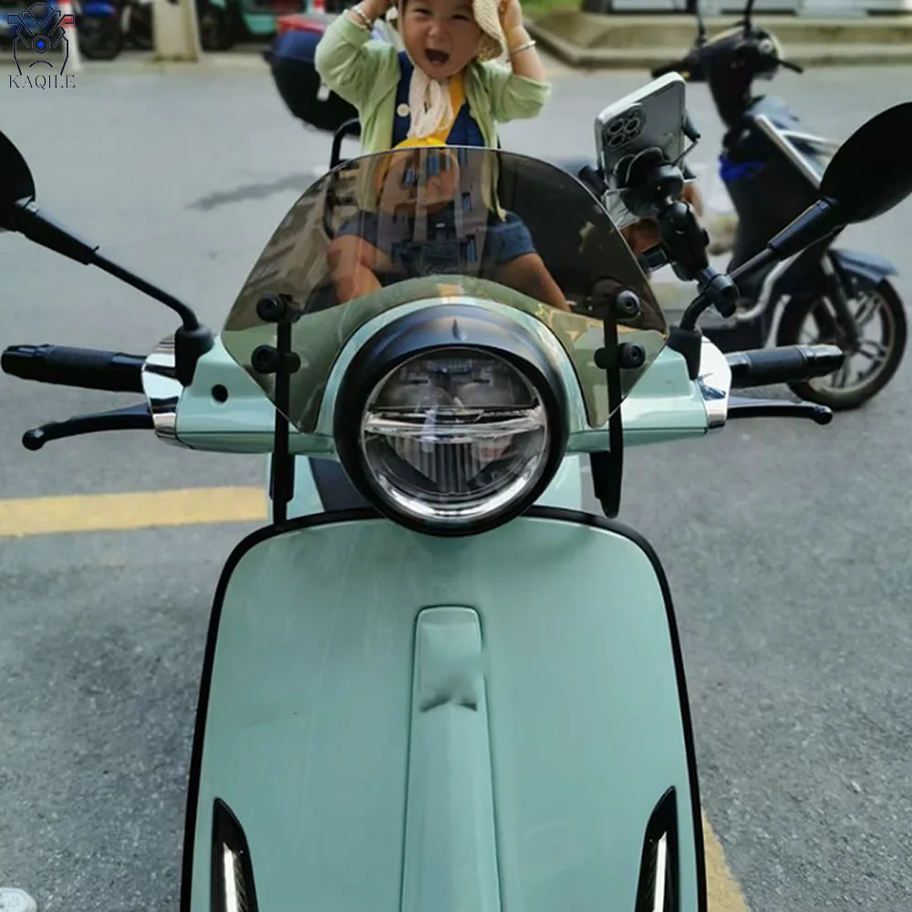 

For Piaggio VESPA Primavera 150 Primavera 125 Windshield Modification Primavera150/125 High Quality Front Windshield Chest Guard