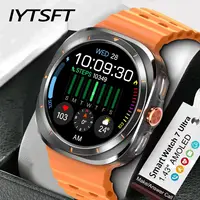Nuevo Reloj Inteligente IYTSFT para Hombre, Monitor de Ritmo Cardíaco, Llamadas Bluetooth, Seguimiento de Actividad Física, Podómetro, Elegante Reloj Inteligente, Regalo para las Fiestas