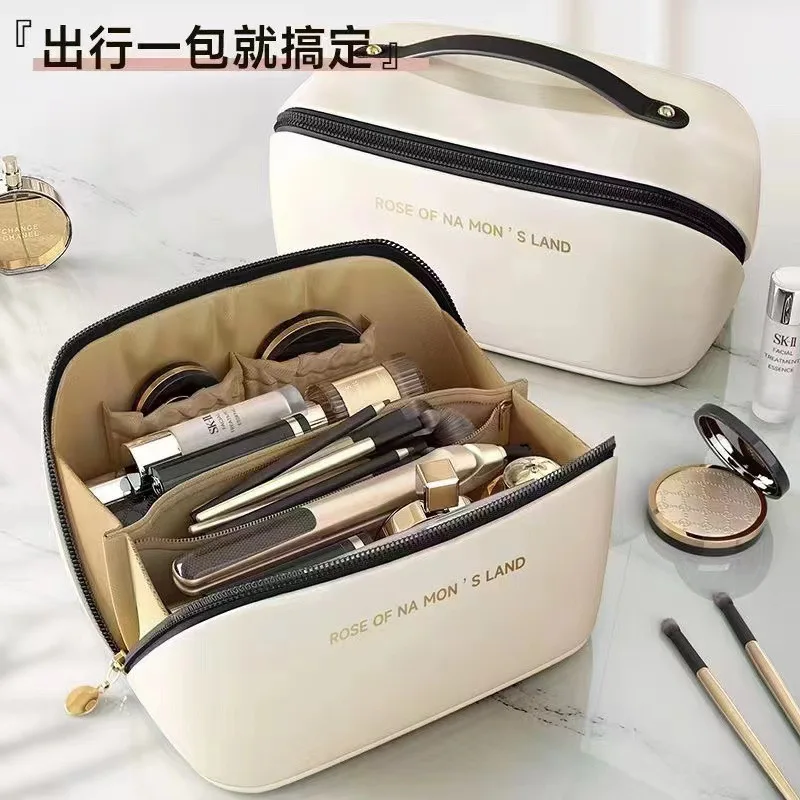 Cloud Pillow Makeup Bag, Large Capacity Handheld Makeup Box, Travel Washroom Bag, Portable Makeup Bag