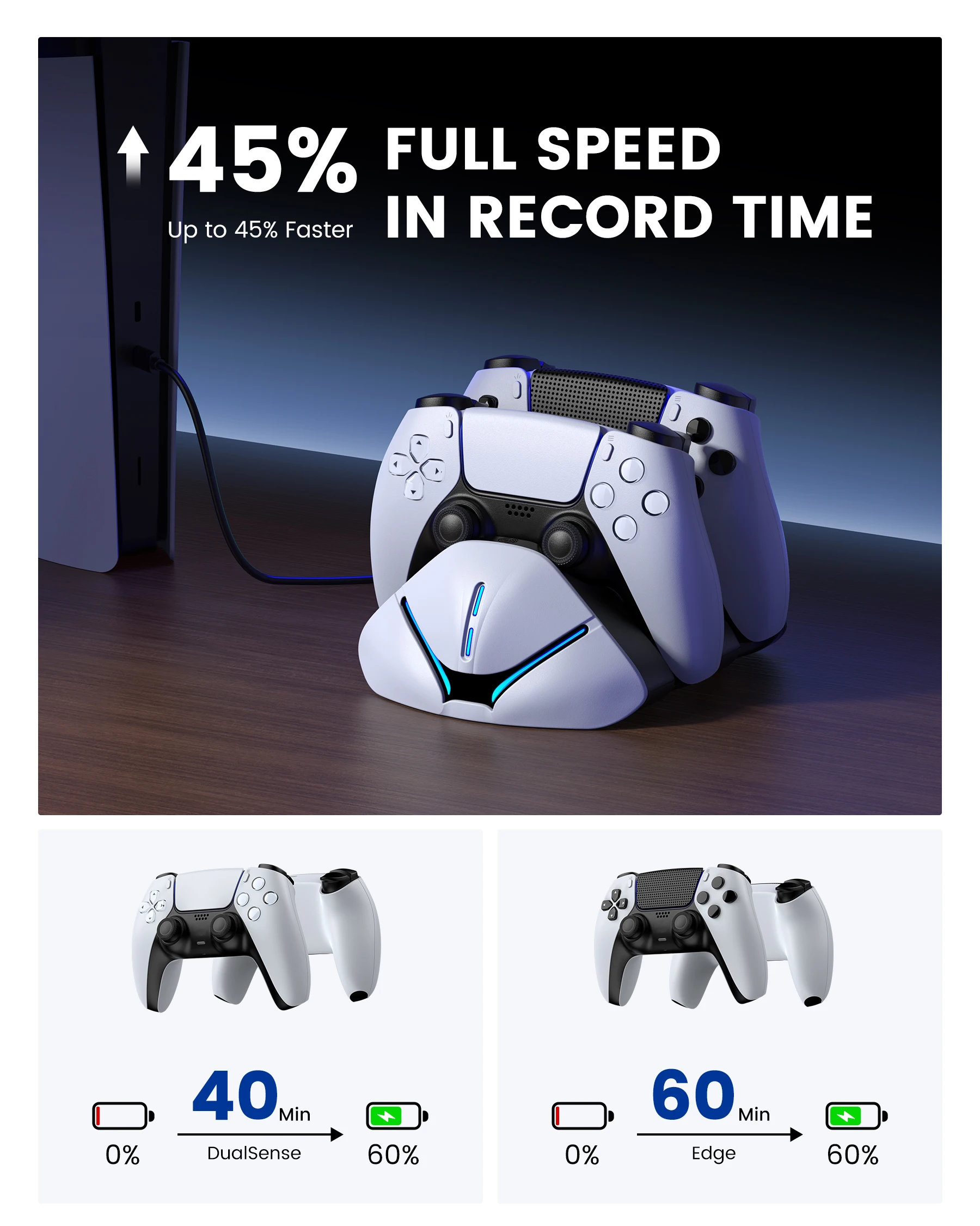 Thumbnail 2 - #38 PS5 Charging Docks List of Top Picks