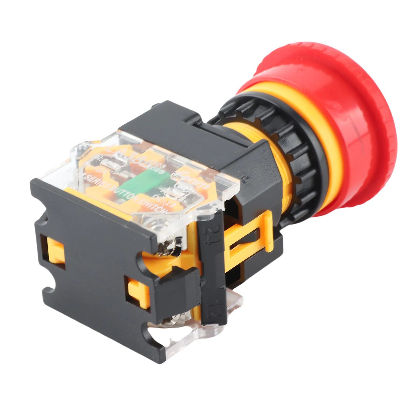 Picture 7: Emergency Button Emergency Stop  220 380V 22MM with Big Mushroom Head for Contactor for Relay for Electromagnetic Starter