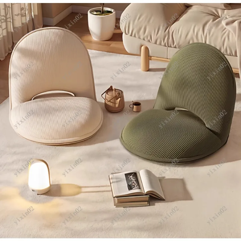 

Foldable Lazy Sofa Floor Cushion Tatami Seat with Backrest for Bedroom Bay Window