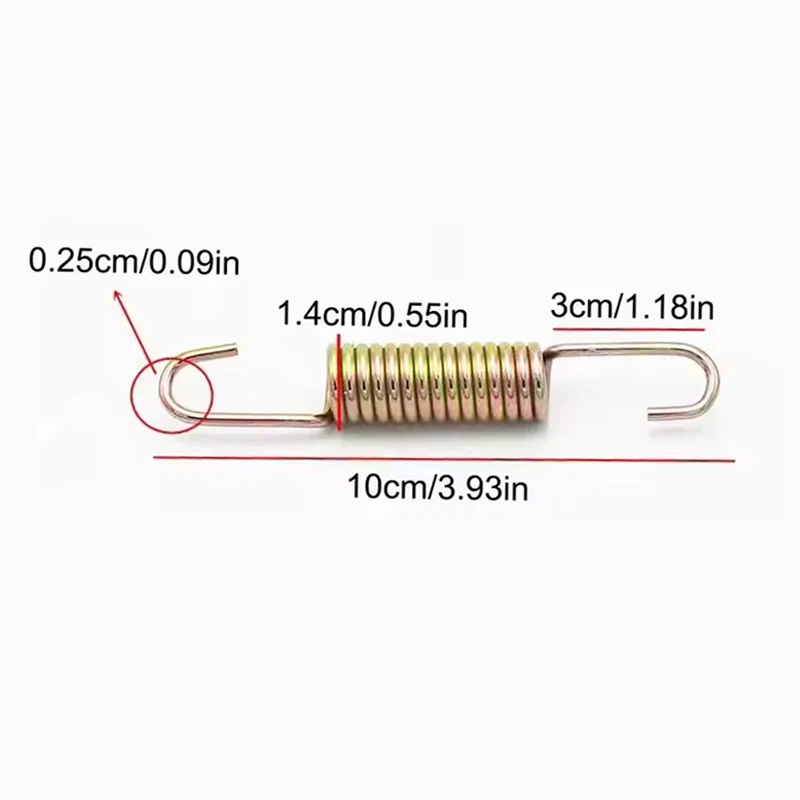 Motorcycle Parking Side Kickstand Spring Practical Stand Spring Replacement For Motorcycle Scooter Dirt Pit Bike Kick Stand