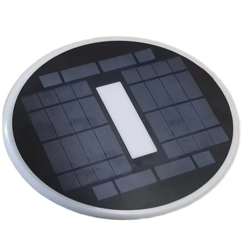 Waterproof solar swimming pool LED lights, daylight remote control, blue-green color